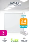 30X30 Led Panel 24W BEYAZ IŞIK 6500 - 2 Adet thumbnail 1