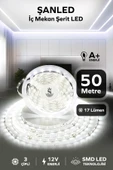 3 Çipli Iç Mekan Beyaz Işık Şerit Led 50 Metre thumbnail 1