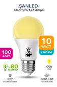 10W Tasarruflu Gün Işığı Led Ampul 100 Adet - 1