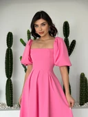 Benjamin Çan Etekli Midi Boy Elbise thumbnail 3