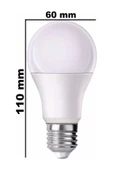 10W Tasarruflu Beyaz Işık Led Ampul 4 Adet - 4
