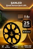 Hortum Esnek 220V Şerit Led Amber 25 Metre thumbnail 1