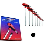 8'Lİ T Tipi Allen Anahtar Takımı İzeltaş 4920 - 2