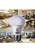 10W Tasarruflu Beyaz Işık Led Ampul 6 Adet - 3