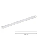 120 Cm 40 Watt Yatay Led Bant Armatür-trafolu Beyaz Işık 20 Adet - 4