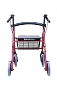 TURMED SEPETLİ Arkalıklı Tekerlekli Yürüteç Walker Ekonomik Rollator Hasta Yaşlı Yürüteci - 3