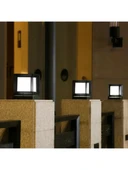 Küp Bahçe Aydınlatma Armatürü Set Üstü Dekoratif Aplik 8 Adet - 3