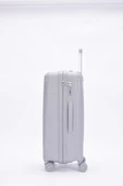 Benetton Trolley Valiz Açık Gri Orta Boy 14BNT8001-02-AGRI thumbnail 2