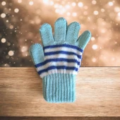 Kız Çocuk Eldiven Kırmızı  4-8 Yaş thumbnail 2