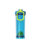 Contigo Shake & Go Shaker Şişesi, 28oz, Tekli Paket, Mavi Gelincik/Mercan - 1
