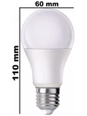 Rgb Led Lamba ampül Kumandalı Ambiyans Aydınlatma Tasarruflu Renk Değiştiren Led Işık 10 Adet - 5