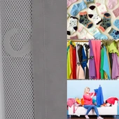 Dolap İçi Asılabilir İç Çamaşırı Dolap Düzenleyici - 15 Gözlü - 5