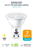 GU10 7W Gün Işığı Ampül 1 Adet - 1