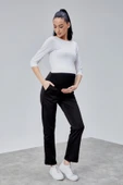 Luvmabelly MYRA8310 - Dalgıç Kumaş Hamile Pantolonu - 1