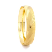 Altın Kaplama Noktalı Dalgalı Model İmitasyon Bilezik-BLZ-3111 thumbnail 1