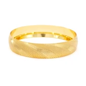 Altın Kaplama Noktalı Dalgalı Model İmitasyon Bilezik-BLZ-3111 thumbnail 3