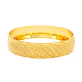 Altın Kaplama Rüzgar Model İmitasyon Bilezik-BLZ-3108 thumbnail 3