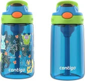 Contigo Autospout Su Şişesi, 14 oz (2'li Paket) Mavi Haşhaş - 1