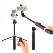 Kingjoy M080 Telefon Tutacaklı Uzaktan Kumandalı Selfie Tripod thumbnail 1