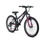 ÜMİT 2666 MIRAGE KADIN DAĞ BİSİKLETİ 357H V 26 JANT 21 VİTES SİYAH PEMBE thumbnail 2