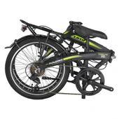 ÜMİT 2036 FOLDING KATLANIR BİSİKLET V 20 JANT 6 VİTES BLACK LIME thumbnail 2