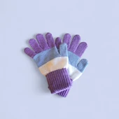 Garson Beden Kız Çocuk Eldiven Lila 8-12 Yaş thumbnail 3