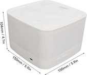 AteşTech Hava Nemlendirici Kumandalı Buhar Makinesi 7 Renk Led Işıklı 800ML Zaman Ayarlı thumbnail 3