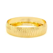 Altın Kaplama Yan Çizgili İmitasyon Bilezik- BLZ-3104 thumbnail 2