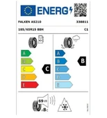 Falken 185/65 R15 TL 88H EUROALL SEASON AS210 Oto 4 Mevsim Lastiği (Üretim Tarihi:2025) thumbnail 2