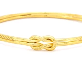 Altın Kaplama İmitasyon Ajda Aşk Düğümü Bilezik- BLZ-3103 thumbnail 3