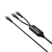 UNITEK 2in1 TYPE-C HIZLI ŞARJ KABLO C14146ABK01 - 2