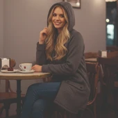 Günlük Rahat Kesim Kadın Tesettür Ceket - 2