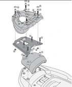 KAPPAKR1123MMHONDAFORZA300ABS(13-17)ARKAÇANTATAŞIYICI - 3