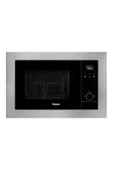 Teka MS 620 BIS Ankastre Mikrodalga Fırın ve Izgara, 20 LT, Inox çerçeveli, Siyah panel - 1