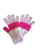 Garson Beden Kız Çocuk Eldiven Pembe 8-12 Yaş thumbnail 1