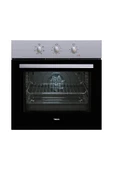 Teka HE 715 SS Ankastre Fırın, Inox panel, Siyah cam kapak, 65LT - 1