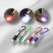 3 In 1 Kedi Lazer Oyuncağı Işık Lazer-Sunum Projeksiyon-Powerpoint Kalemi+El Feneri - 1