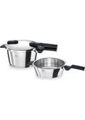 Fissler Vitaquick Glossy Düdüklü Tencere 4,5+2,5 Litre - 1