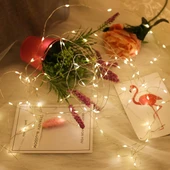 Peri Led Işık 5 Metre (Sarı) Pilli Aydınlatma Şerit Saçak Spot Süsleme-Findit thumbnail 1