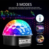 Bluetooth Sd Aux Usb Led Disko Lamba Topu Speaker-Findit thumbnail 4