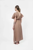 Ateiler Chaputs %100 Pamuk Müslin Niva Bej Elbise One-Size - 2