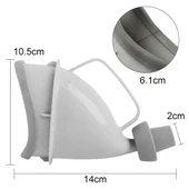 Unisex Taşınabilir Hijjenik Seyahat Tuvalet Aparatı Seyahat Tuvalet Hunisi-Findit thumbnail 3