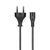 PrimeX PX-TEYP15 1.5 Metre Teyip power Kablo, PS5, PS4,  PS3, XBox Serisi C7 Euro Güç Kablosu - 1