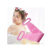 Silikon Sırt Kesesi 60 Cm Sırt Keseleme Fırçası Banyo Duş Lifi-Findit thumbnail 5