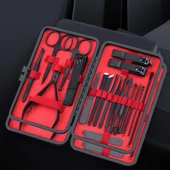 18 Parça Çanta Tipi Manikür Pedikür Tırnak Bakım Seti-Findit thumbnail 1