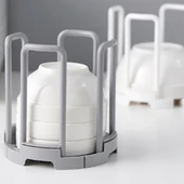 Tabak Bardak Kase Standı Bulaşık Kurutma Tutucu Mutfak Düzenleyici Organizatör-Findit - 2