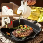 2si 1arada Yağ Dökücü ve Spreyli Yağdanlık Cam Yağ Püskürtücü-Findit thumbnail 4