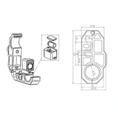 KOVIX KHL-B ALARMLI GİDON FREN KİLİT - 2