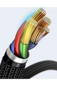 Baseus Cafule 100w Typec Typec Data Şarj Kablo 20v 5a 2m Catklf-al91 thumbnail 7