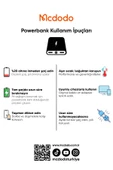 Mcdodo Mc-5930 30w Manyetik Wireless 10000 Mah Powerbank Beyaz thumbnail 6